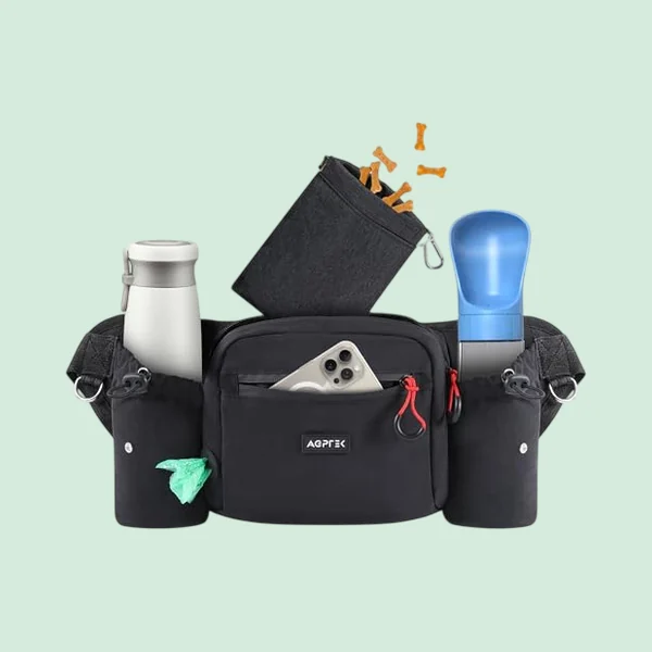 AGPTEK Dog Walking Bumbag