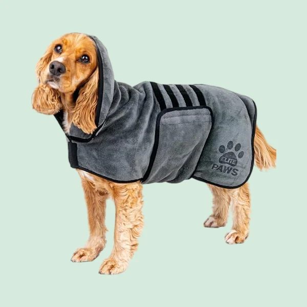 Elite Paws Microfibre Dog Drying Robe