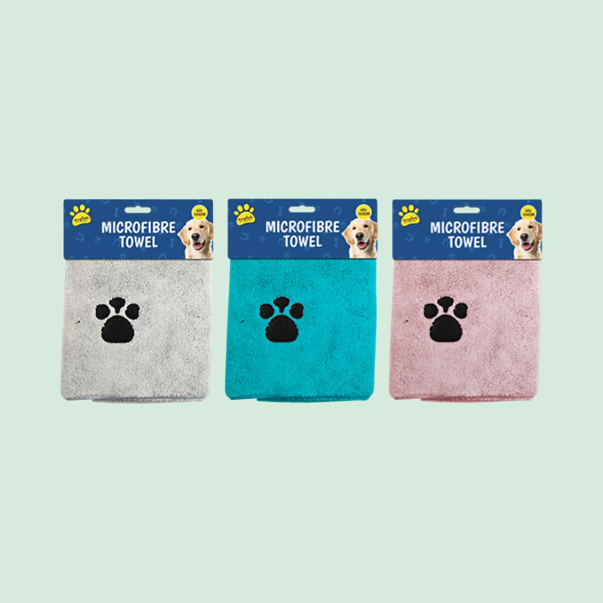 Gem Imports Microfibre drying towel, 60 x 100 cm