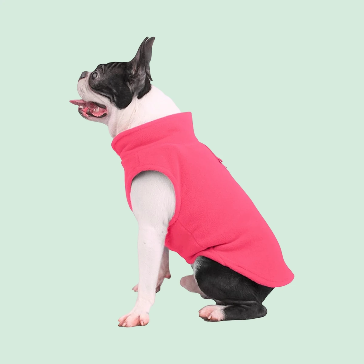 Jacko & Co Fleece Vest Sweater with Lead Ring