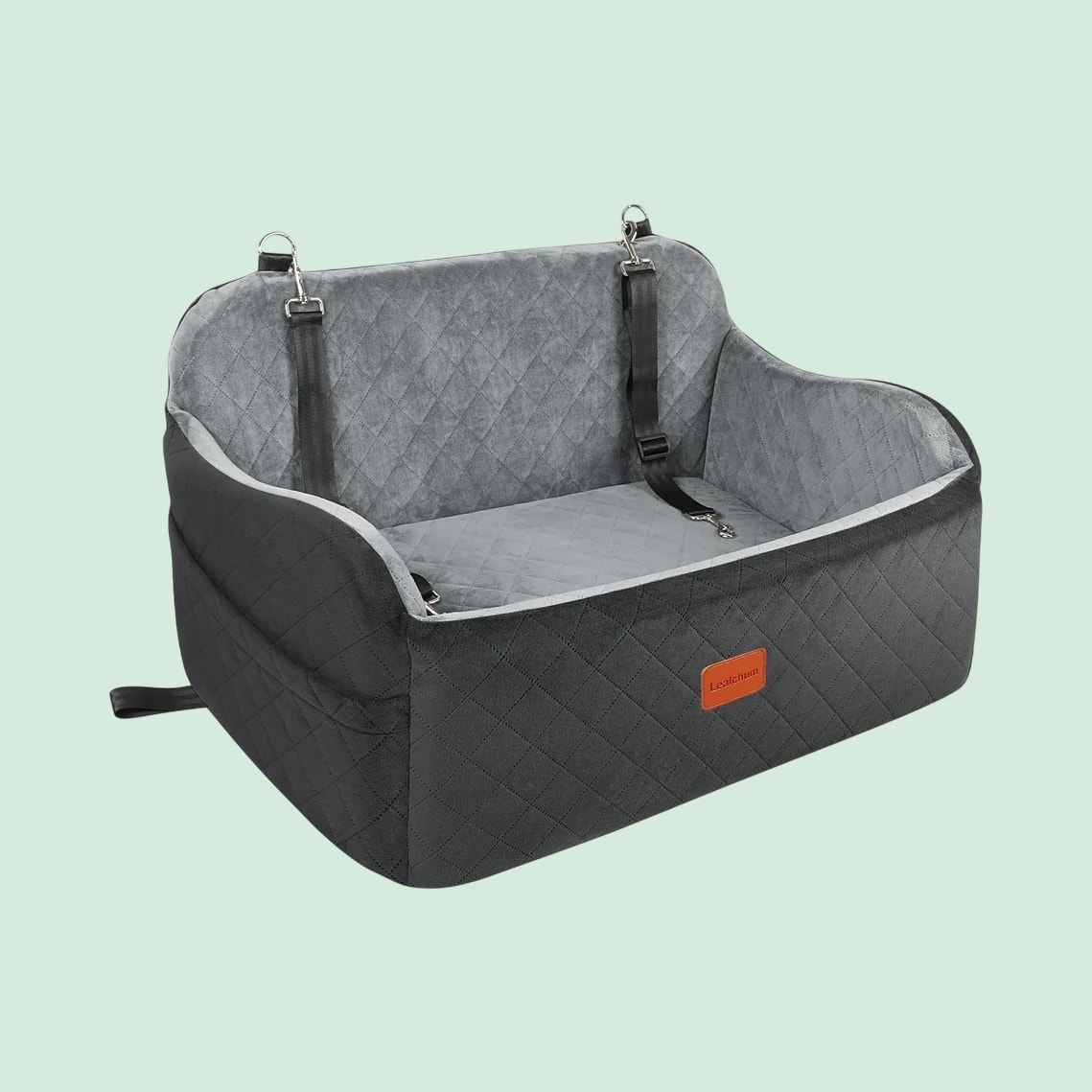 Lealchum Large Dog Car Seat Bed