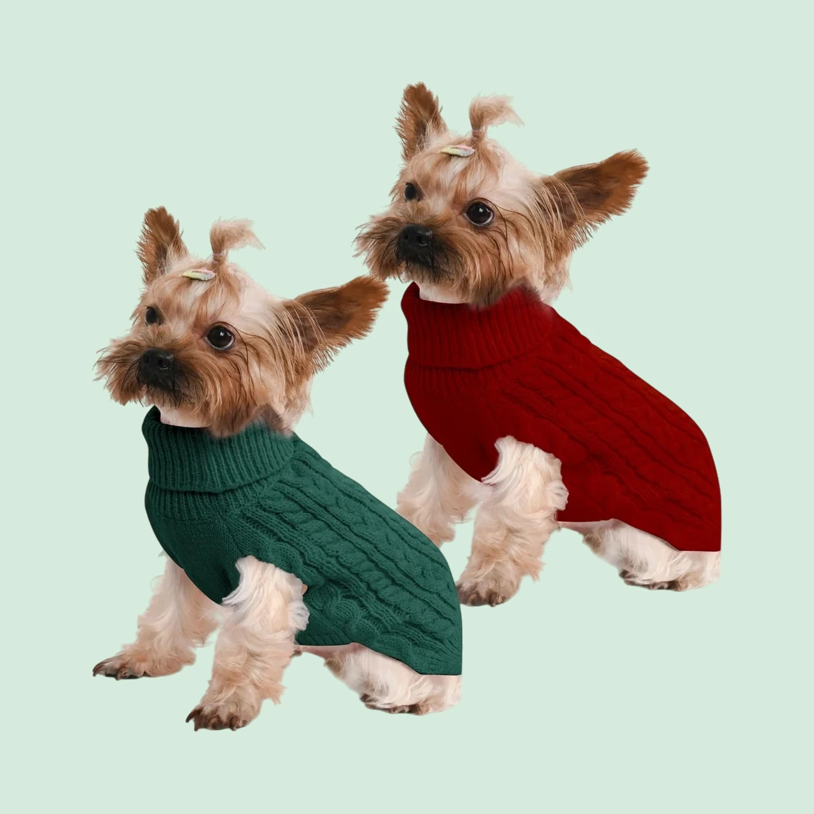 Lorehelina Cable Knit Jumper, two pack