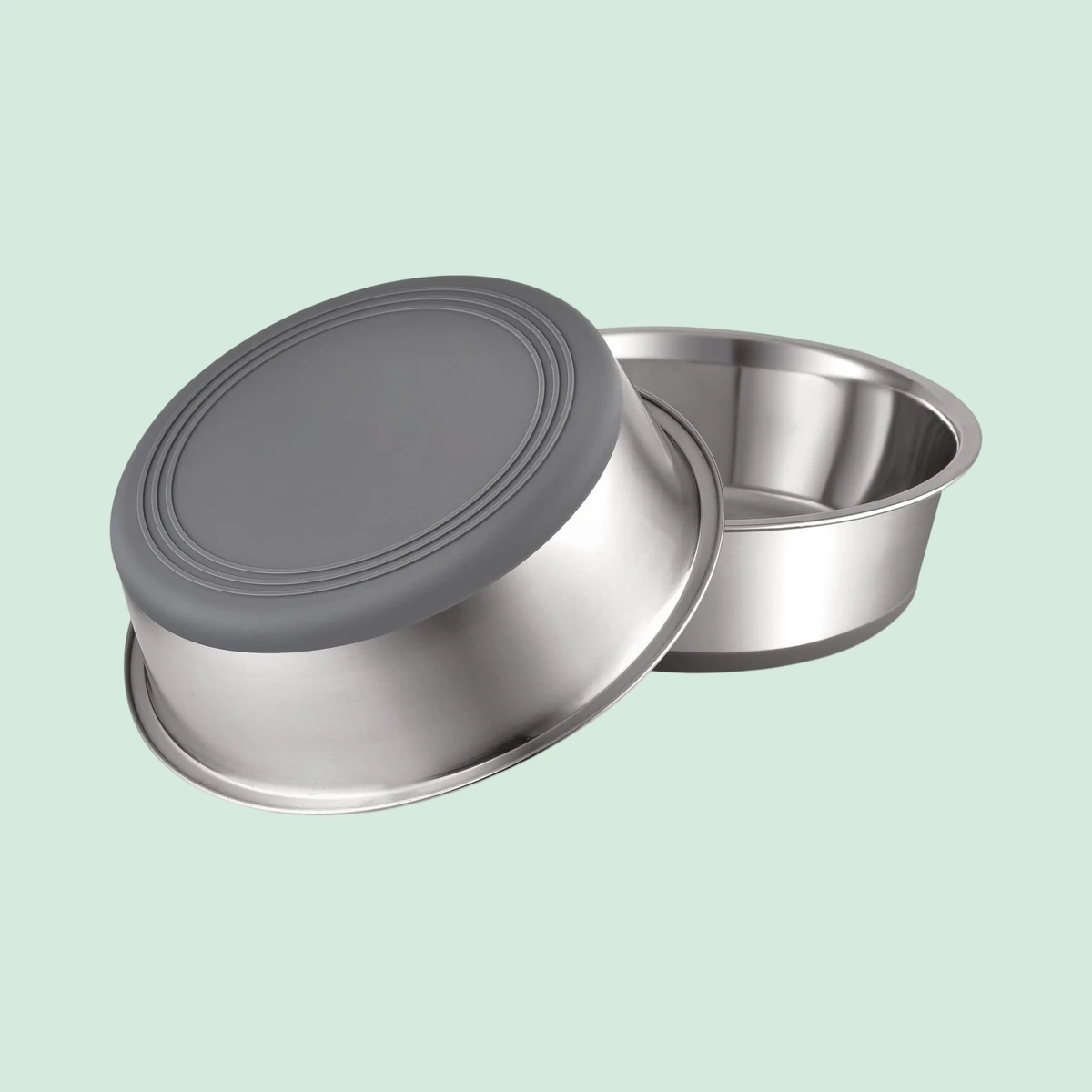 Peggy11 Stainless Steel Bowls, 900ml twin pack