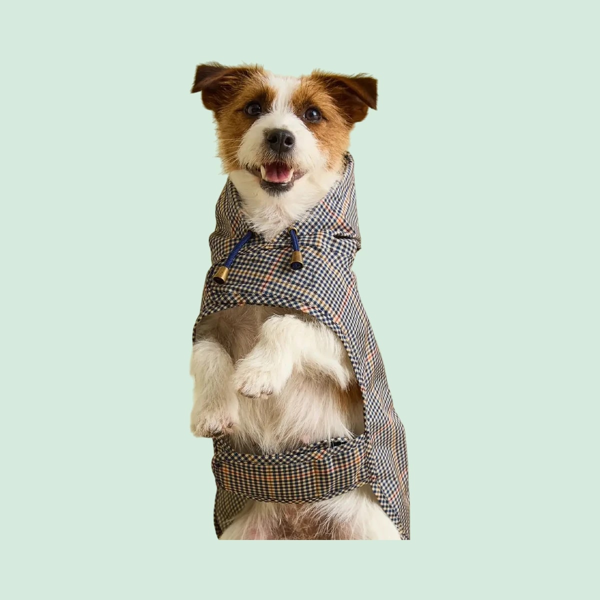 Rosewood Joules Henson Check Packaway Jacket