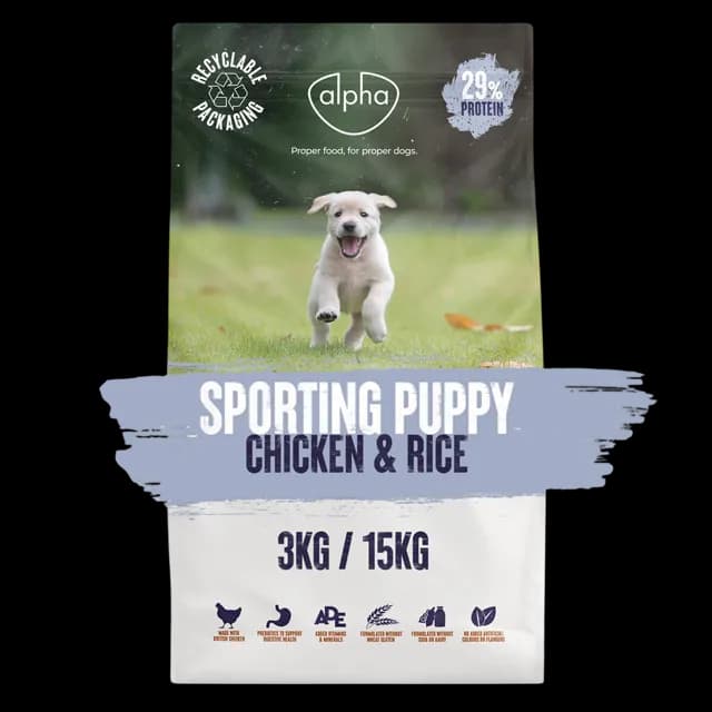 Alpha Sporting Puppy Wheat Gluten Free – —