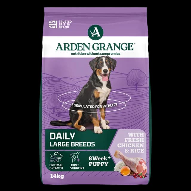 Arden Grange Puppy/Junior Large Breed – —