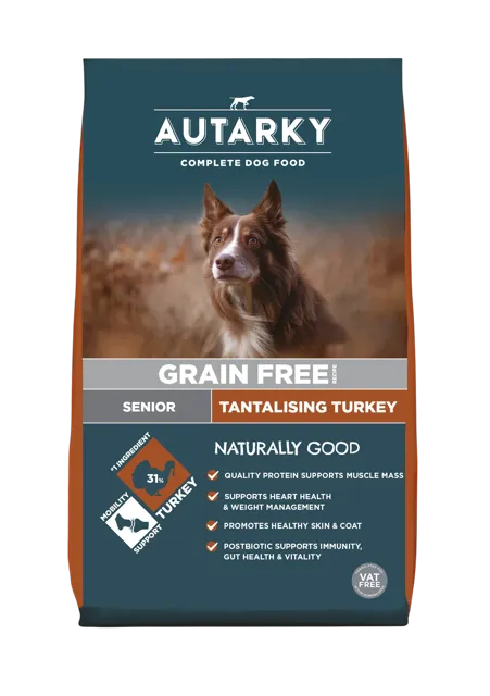 Autarky Senior Grain Free – Tantalising Turkey