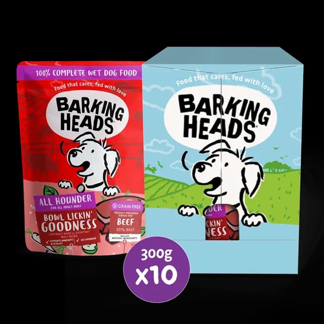 Barking Heads Adult Wet Food – Beef Waggington
