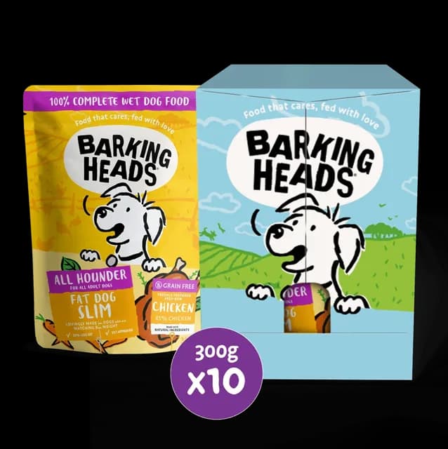 Barking Heads Fat Dog Slim Wet – Chicken
