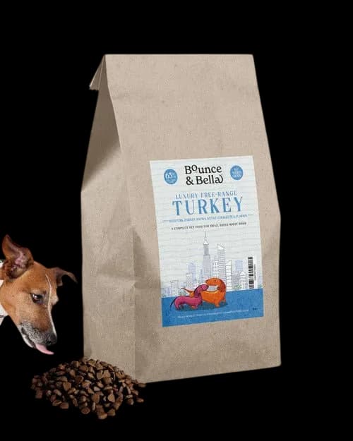 Bounce and Bella Luxury Grain-Free Small Breed – Free-Range Turkey