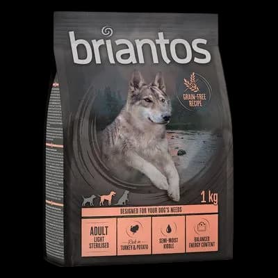 Briantos Adult Light/Sterilised Grain-Free – Turkey & Potato