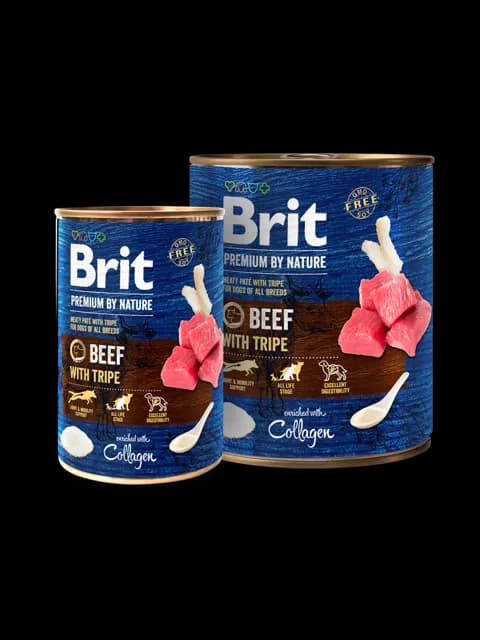 Brit Premium by Nature Beef with Tripe – —