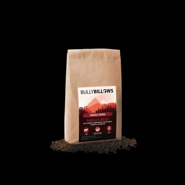 BullyBillows Adult Dog Dry Food – Angus Beef
