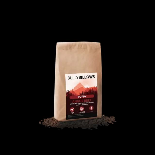 BullyBillows Puppy Dry Food – Angus Beef