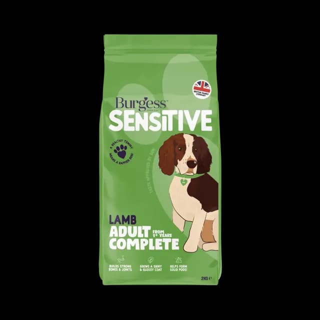 Burgess Sensitive Adult – British Lamb & Rice
