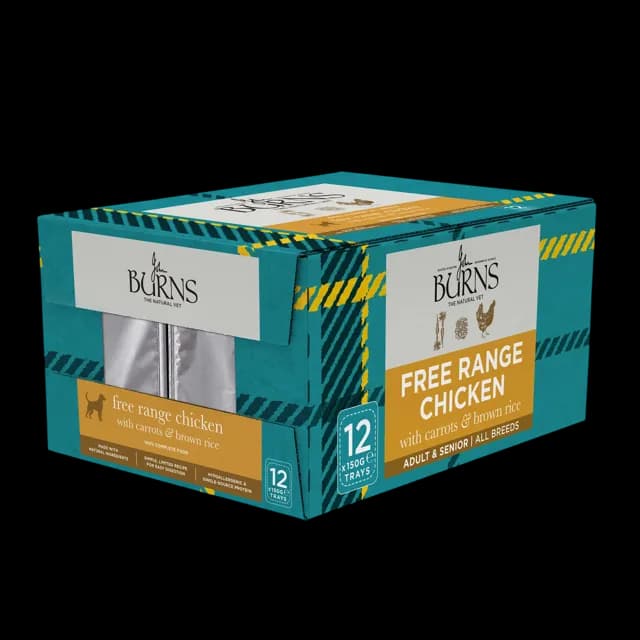 Burns Wet Food – Free Range Chicken with Carrots & Brown Rice