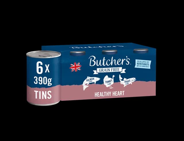 Butchers Healthy Heart Can – With Salmon & Veg