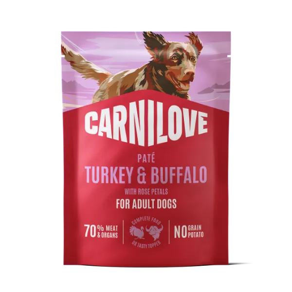 Carnilove Pate Pouches – Turkey & Buffalo