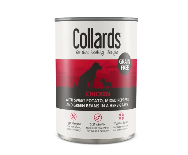 Collards Adult Wet Can Food – Chicken