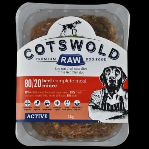 Cotswold Raw Active 80/20 Mince – Beef