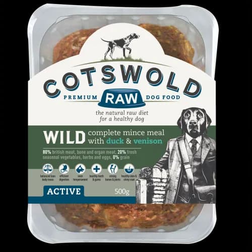 Cotswold Raw Active 80/20 Wild – Duck & Venison