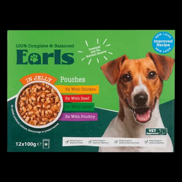 Earls Pouches in Jelly – Beef