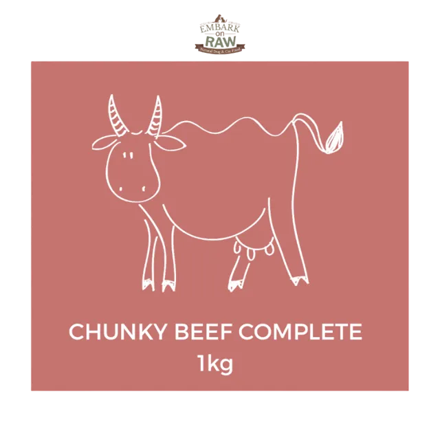 Embark on Raw Chunky Complete – Beef
