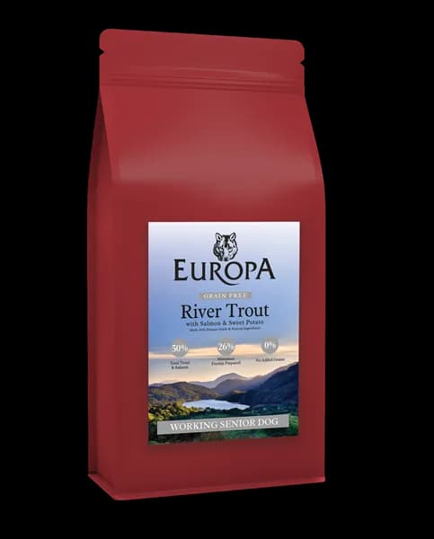 Europa 50/50 Grain Free Senior – River Trout & Salmon