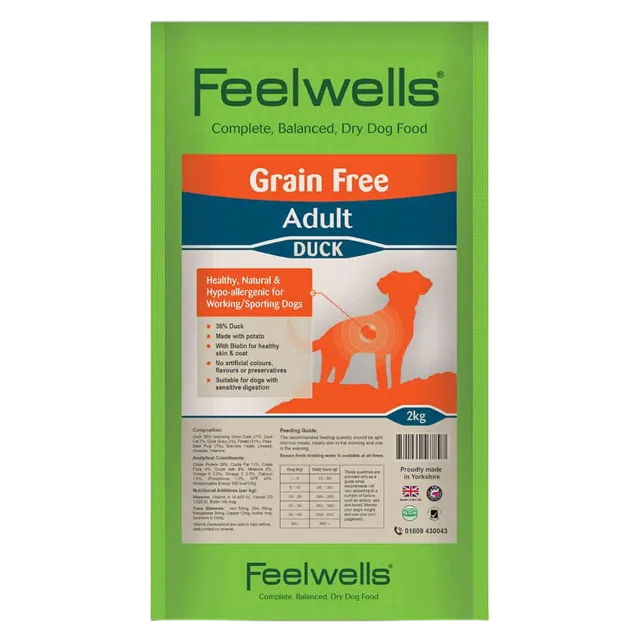 Feelwells Grain Free Adult Duck – —