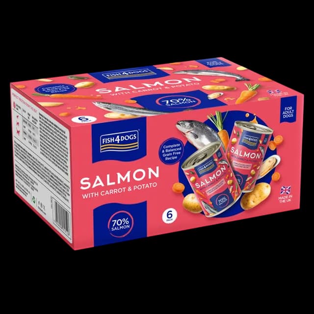 Fish4Dogs Complete Wet – Salmon with Carrot & Potato