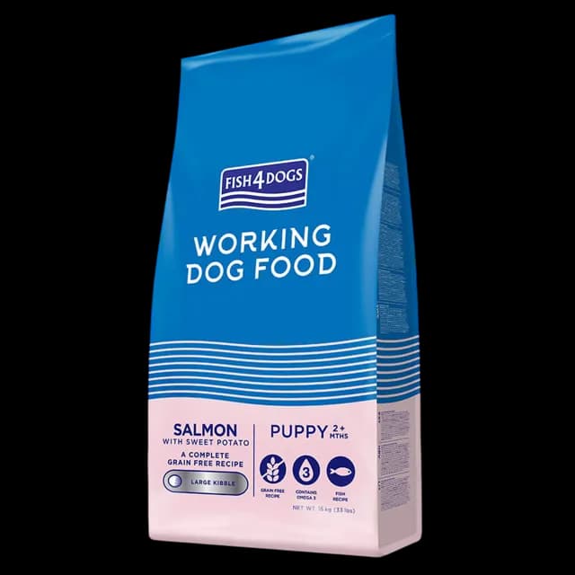 Fish4Dogs Working Dog Puppy – Salmon