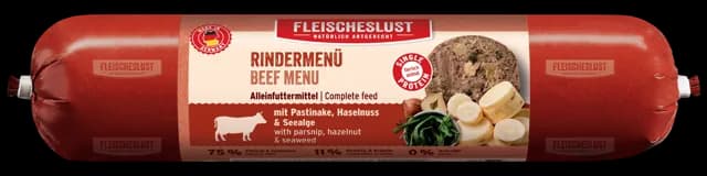 Fleischeslust Classic Sausage – Beef Menu
