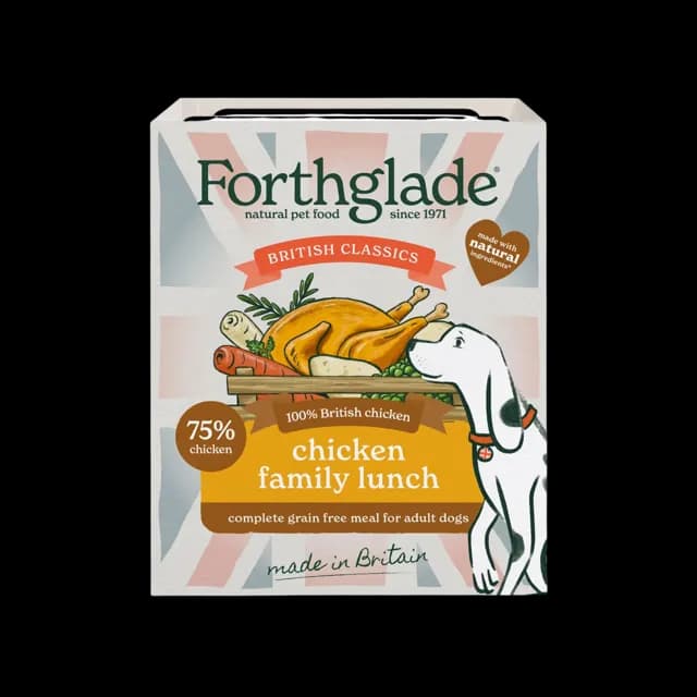 Forthglade British Classics Complete Meal Adult – Chicken Family Lunch