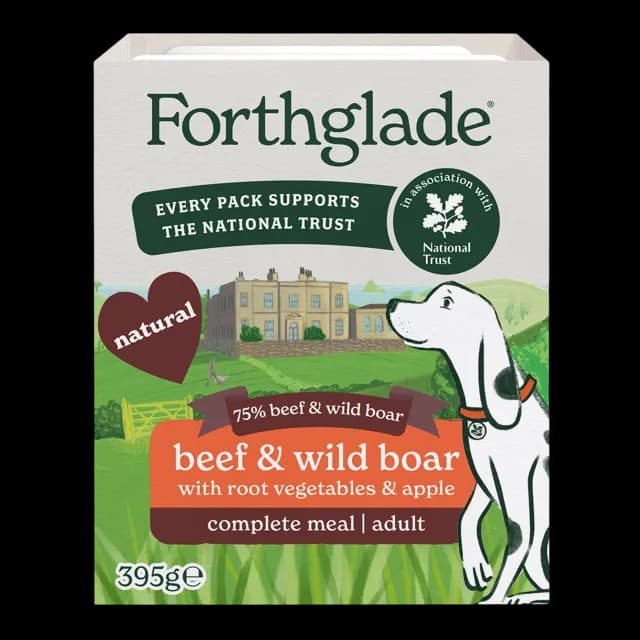 Forthglade Gourmet Complete Meal Adult – Beef & Wild Boar