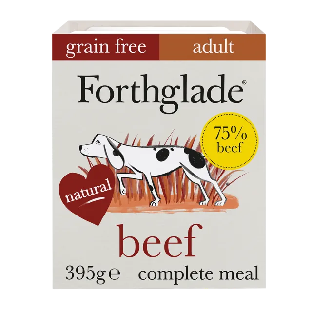 Forthglade Grain Free Complete Wet Adult – Beef & Sweet Potato