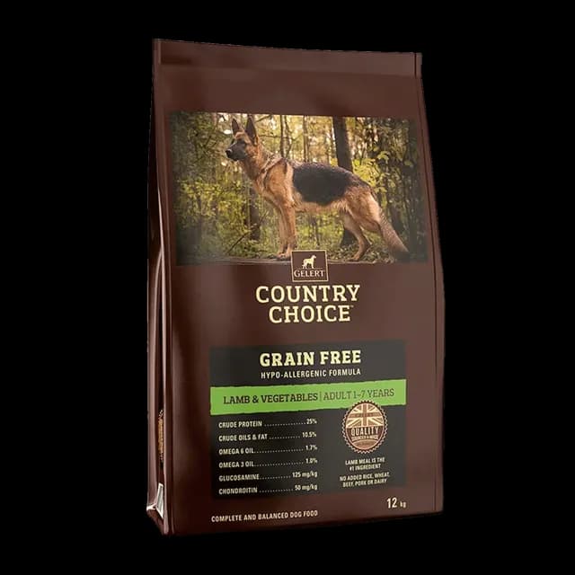 Gelert Country Choice Grain Free Adult – Lamb