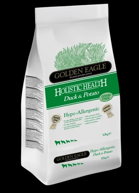 Golden Eagle Hypo-allergenic Adult – Duck & Potato 26/12 Grain Free