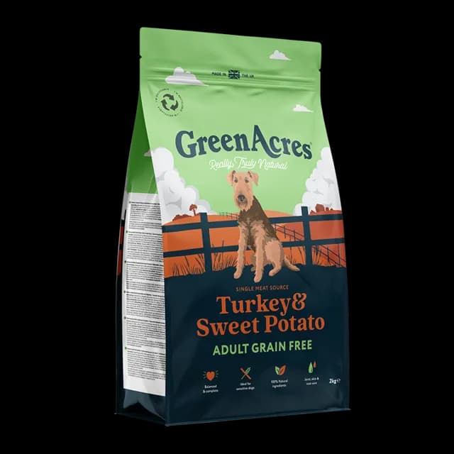 GreenAcres Grain Free – Turkey & Sweet Potato