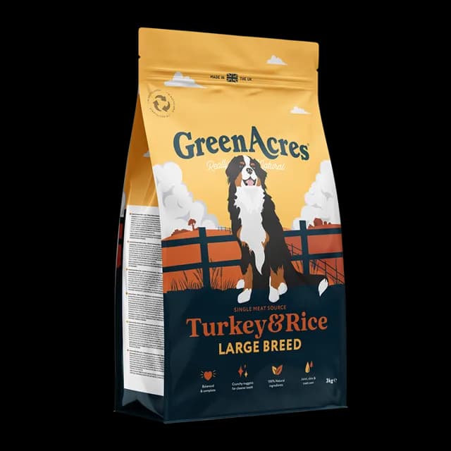 GreenAcres Large Breed – Turkey & Rice