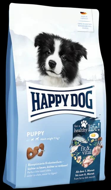 Happy Dog Puppy & Junior Dry – Baby Fit & Vital