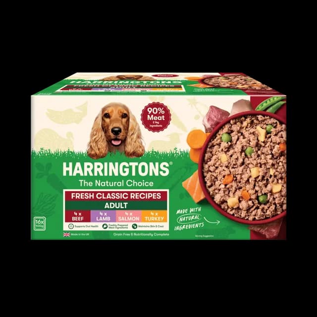 Harringtons Grain Free Wet Adult Trays – Beef & Potato With Vegetables