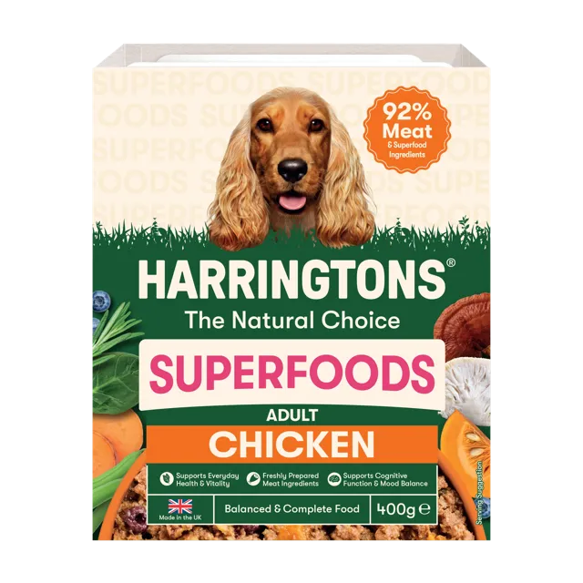 Harringtons Superfoods Grain Free Wet – Chicken