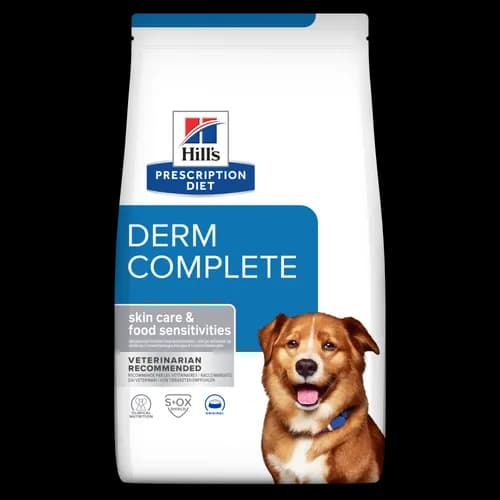 Hill's Prescription Diet Derm Complete Dry Dog Food Original – —
