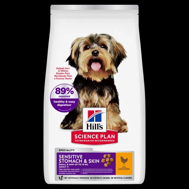 Hill's Science Plan Adult 1+ Sensitive Stomach & Skin Small & Mini – —