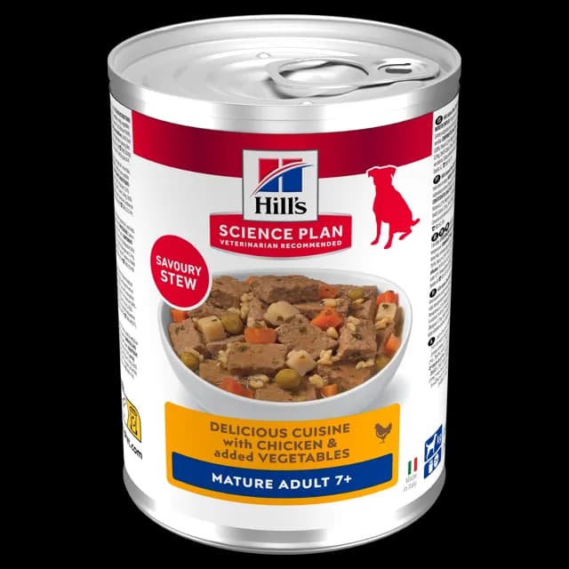 Hill's Science Plan Mature Adult Dog Stew with Chicken & added Vegetables – —