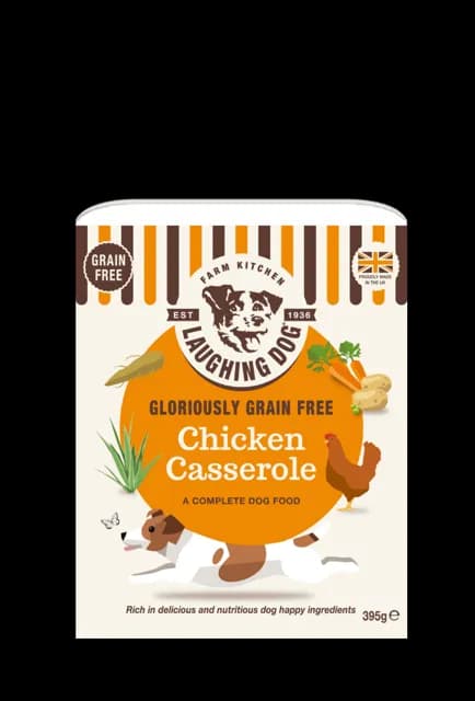 Laughing Dog Grain Free Adult Complete Wet – Chicken Casserole
