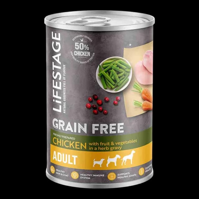Lifestage Grain Free Complete Wet Adult – Chicken
