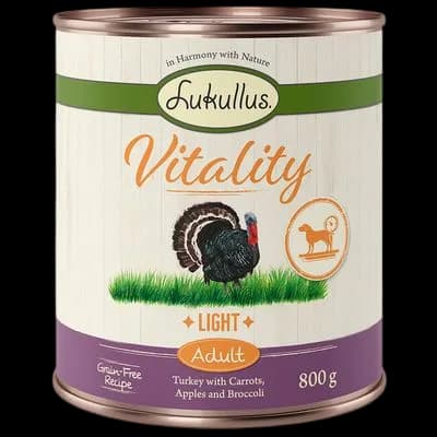 Lukullus Vitality Wet – Light Turkey (Grain-Free)