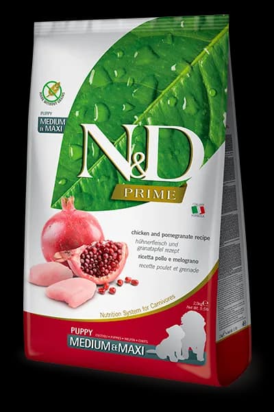 N&D Prime Puppy Medium & Maxi Dry Food – —