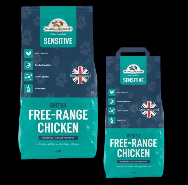 Natural Dog Food Company Sensitive – British Free-Range Chicken